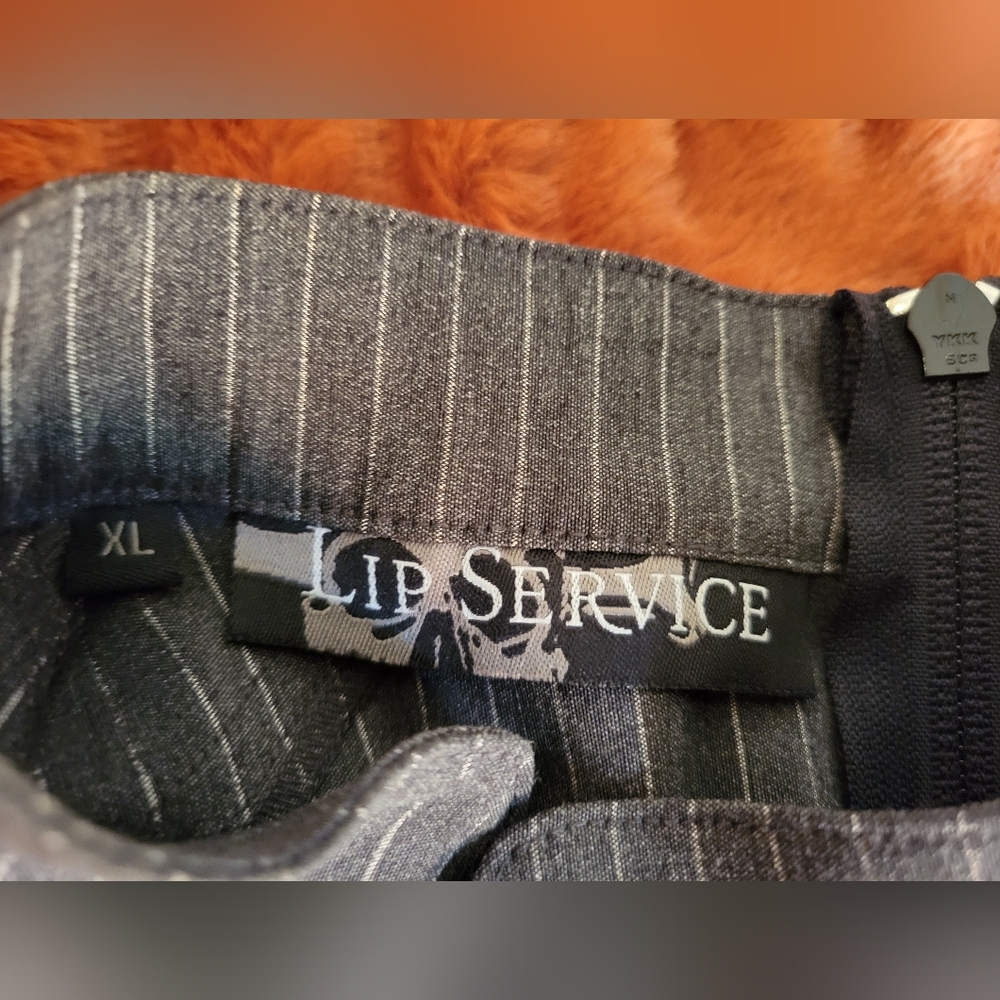 Lip Service Gangsta Pranksta Lock Top & Skirt - Picture 7 of 12